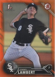 2017 Bowman Jimmy Lambert Orange