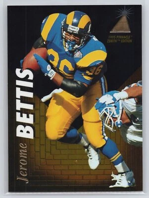 1995 Zenith #Z106 Jerome Bettis - Rams HOF - Image 1 of 2