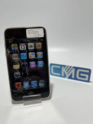 Apple iPod touch 3. Generation Schwarz (8GB) WIFI Displayschaden, jedoch ok) #28 - Bild 1 von 4