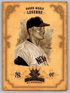 2004 DONRUSS DIAMOND KINGS BASEBALL 170 ROGER MARIS  LEGENDS YANKEES - Picture 1 of 2