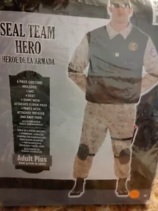 Seal Team Hero Adult Plus Military Costume #786 #1095 #1103 #1133 - Picture 1 of 4