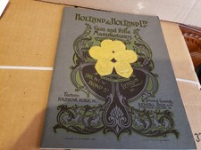 Holland & Holland 1910-1912 Gun Catalog Reprinted