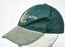 Irish Ireland Baseball Embroided Cap Hat Green Felt Brim Irish Made 100% Cotton