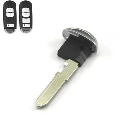 Llavero inteligente con control remoto de emergencia insertar hoja para Mazda 3 6 CX-3-5-7-9 MX-5 Miata Foto 1 de 4