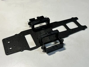 Raro Usado 1/10 ABC Hobby FF M-Chasis Gambado 210mm FWD Placa de Chasis de Carbono - Imagen 1 de 6