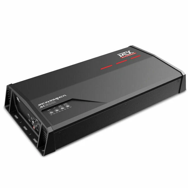 MTX Audio JH15001 Jackhammer Series 1500W Monoblock Class-D Car Audio Amplifier