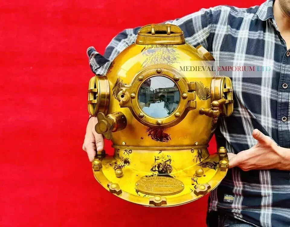 US Navy Mark V United States Antique Diving Helmets for sale US Navy Mark V United States Antique Diving Helmets for sale