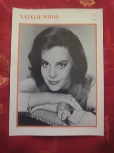 NATALIE WOOD Karte Starportrait - Foto 1 di 3