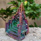 136G ram Bismuth rainbow crystal elementBi gemstone Mineral specimen healing