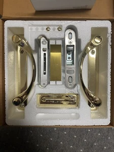 Andersen PS/FWG 2 Panel Hardware HP Brass Trim Set 2565684 - Picture 1 of 6