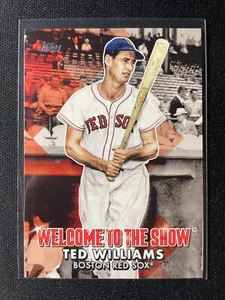 2022 Topps Ted Williams Welcome To The Show #WTTS-32 Red Sox!!! - Picture 1 of 1