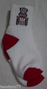 Kids Unisex NUTCRACKER SOLDIER SOCKS Padded Size 5 - 6 1/2 Christmas SURPRISE - Picture 1 of 2