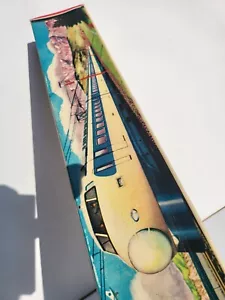 Tin toy ORIGINAL BOX ONLY!! 1950's Daiya-Japan FUIJAMA TOKYO BULLET TRAIN nice. - Imagen 1 de 14