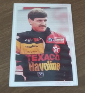 1992 Card Dynamics Gant Oil Company Metal Card 4704/5000 Davey Allison #5