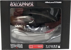 Loot Crate Battlestar Galactica Scar Cylon Raider 4.5" Titans Vinyl Figure New - Picture 1 of 5