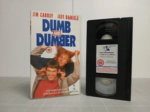 Dumb And Dumber, VHS Video Cassette, Jim Carrey, Jeff Daniels 1996 Film Movie - Picture 1 of 4