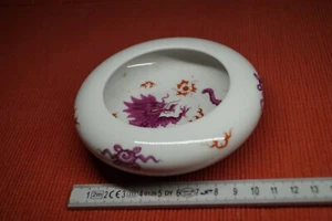 Meissen Schale d=11,5cm h= 4cm, Hof-Drache, lila160g - Bild 1 von 5