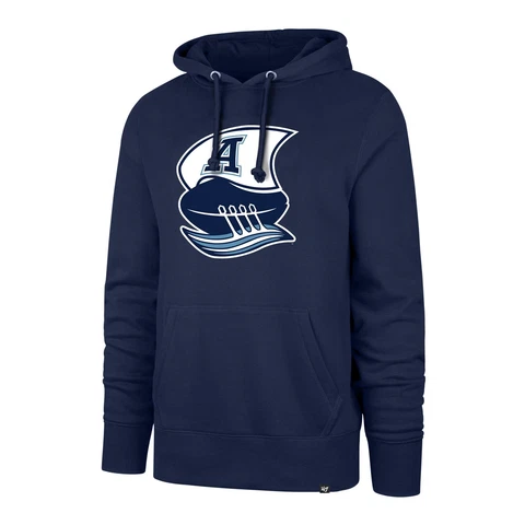 Men's Toronto Argonauts Imprint Headline Team Colour Logo Pullover Navy Hoodie Cover