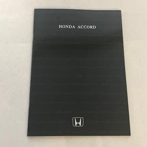 1991 Honda Accord Sedan Car Sales Brochure Catalog GERMAN TEXT European - Picture 1 of 15
