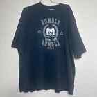 Vintage Adidas Originals Muhammad ALI Rumble Young Man Black T-Shirt 5XL
