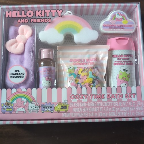 Hello Kitty And Friends Cozy Time Bath Set | eBay