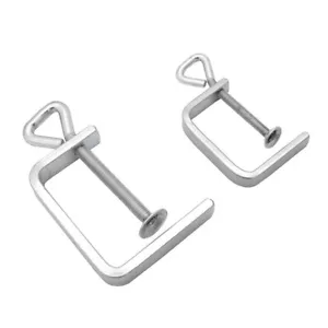 Tischklemme Klemmzwingen Schraubzwinge Spannzange Klemmenzwinge 55 / 75 mm - Bild 1 von 5