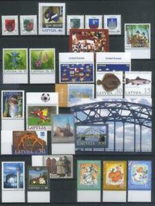 Latvia 2004 Complete Year Set MNH** + 2 booklets