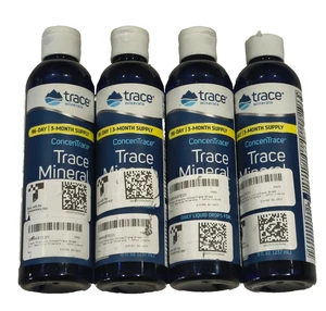 4x Trace Mineral ConcenTrace Mineral Drops Healthy Cells Energy 8 oz Exp 2029 - Picture 1 of 5