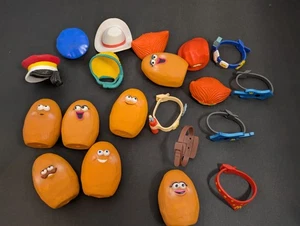 Vintage 1988 Lot McDonalds Nugget Buddies McNugget Happy Meal Spielzeug sortiert - Bild 1 von 9