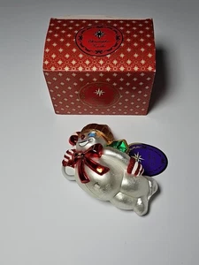 Christopher Radko Weihnachtsschmuck Dillards 2014 Flying Mr Bingle Schneemann Neu im Karton - Bild 1 von 12