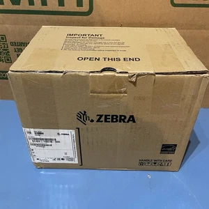 NEW Zebra GC420T Thermal Transfer Barcode Label Printer Dispenser Open Box - Picture 1 of 5