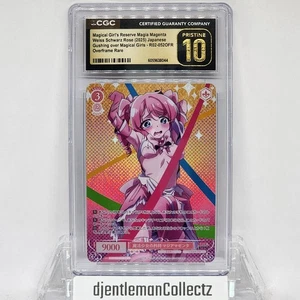 Weiss Schwarz Reserve Magenta OFR R02-052OFR CGC Pristine 10 Gushing Over Magica - Bild 1 von 1