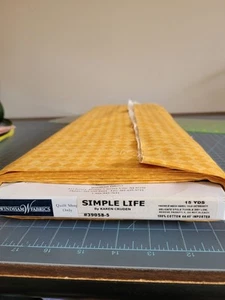 Windham Simple Life by Karen Cruden gold kariert - Bild 1 von 4