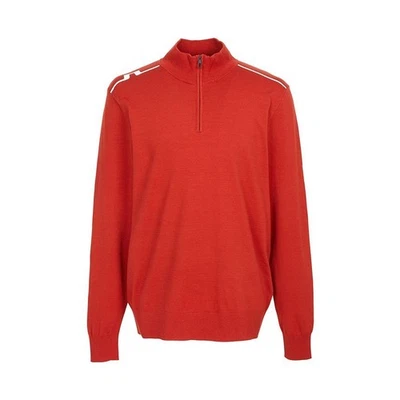 J Lindeberg Men's Half-Zip Knit Golf Wear GMKW13139 G029 145741702 - Imagen 1 de 4