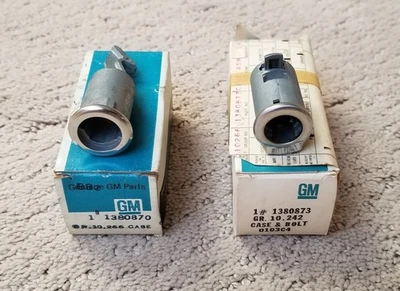 NOS 60's GM Glove / Console Box Lock Cases - Chevrolet Pontiac Oldsmobile Buick - Изображение 1 из 4