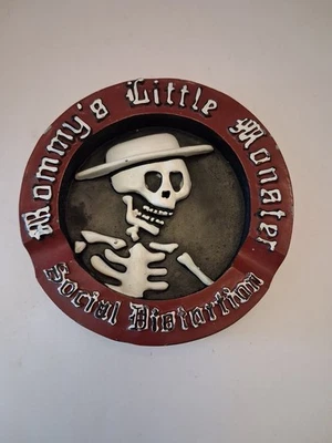 Rare Vintage 2004 Social Distortion Raised Letter Ashtray/ Wall Art - Image 1 of 4
