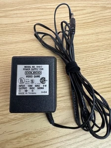 Coleco Model 91617 Video Game Power Supply 120V AC Input to 9V DC 60HZ 500MA - Picture 1 of 7