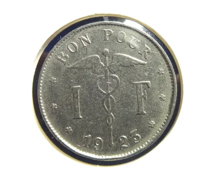 Bélgica 1923 1 franco 👀 Foto 1 de 2