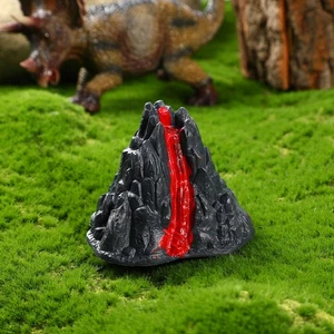 12 Pcs Plastic Volcanic Ornament Simulation Volcano Decor Aquarium Decoration - Picture 1 of 12