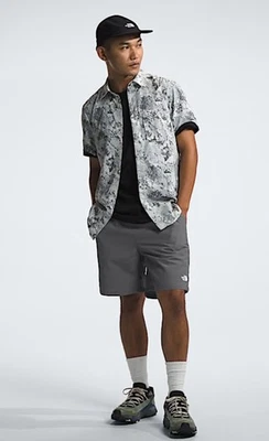 Pantalones Cortos de Acción The North Face Para Hombre 2.0 - Gris Perla Ahumado - Cordón - XXL Foto 1 de 4