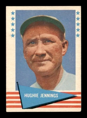 1961 Fleer #47 Hughie Jennings   EX/EX+ X3511915 - Image 1 of 3
