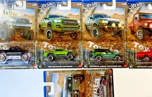 Hot Wheels Silver Series Trucks Toyota Options Collectible NIP 1:64 Metal 4WD - Picture 1 of 33