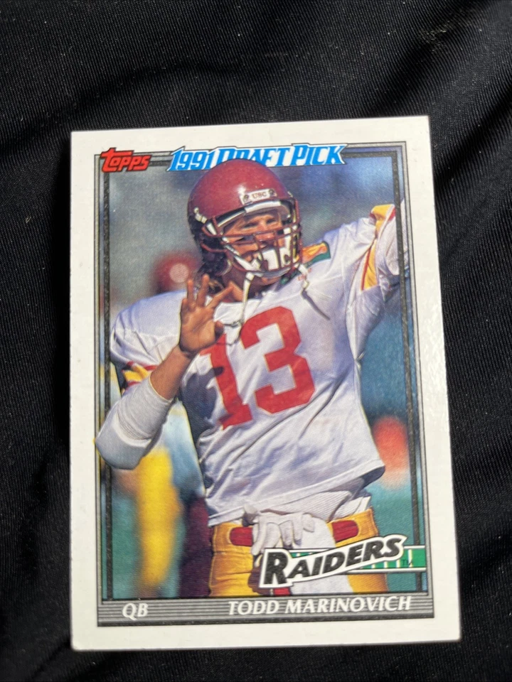1991 Topps - Todd Marinovich #83 (RC) - Image 1 of 1