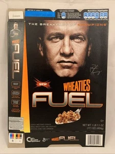 Wheaties Fuel Peyton Manning 2011 scatola piatta vuota campione di calcio 4 volte MVP - Foto 1 di 3