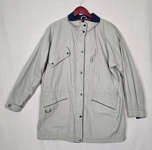 Vintage Cabin Creek Womens Large (12-14) Tan Beige Field Jacket Barn Chore Coat - Picture 1 of 8