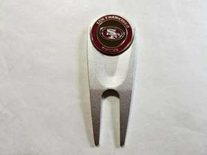 Marcador de pelota de golf/San Francisco 49ers de doble cara con herramienta Divot - ¡Nuevo!! - Imagen 1 de 2