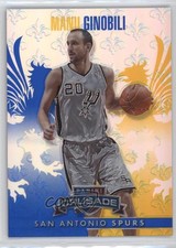 2013-14 Panini Crusade Crusade Blue Manu Ginobili #279 HOF