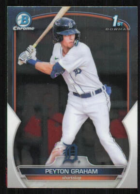 2023 Bowman Chrome Prospects #BCP57 Peyton Graham - Image 1 of 2