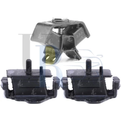 Montaje de motor de montaje AT/MT de anclaje 3 piezas para Toyota Tacoma 1995 1996 1997 2,4 L tracción trasera Foto 1 de 4