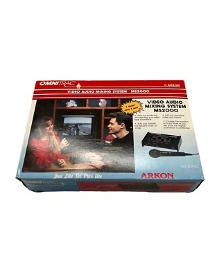 VTG Omnitrac MS2000 Video-Audio Mixing System Arkon 5 Channel Mixer New In Box - Image 1 of 4